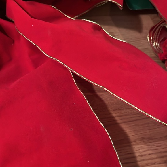 JUMBO CHRISTMAS BOWS Set of 2 - Picture 4 of 5